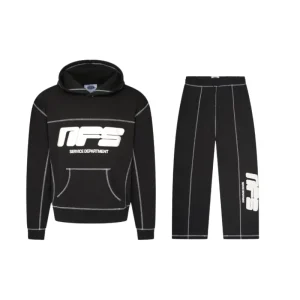 Black Noneofus NFS Tracksuit