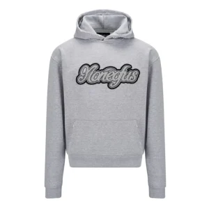 NOFS Patch Pullover Hoodie Grey