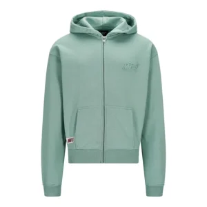 Basic Mint NOFS Zipper Hoodie