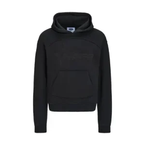 Nofs Tone in Tone Hoodie Black
