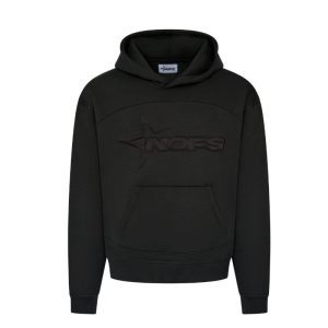 Nofs Black Hoodie