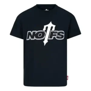 Noneofus x Trapstar Classic Black Tee