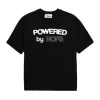 NOFS Powered Black Graphic T-Shirt