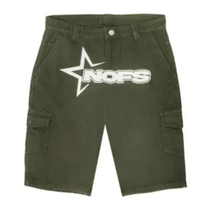 NOFS Classic Green Khaki Cargo Shorts