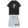 Nofs x Trapstar Two-Tone Summer Set (Black/Gray)