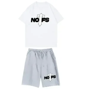 Nofs x Trapstar Two-Tone Summer Set (White/Gray)