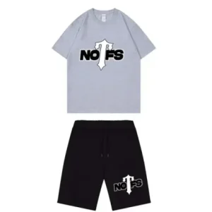 Nofs x Trapstar Summer Suit – Gray & Black