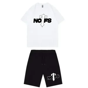 Nofs x Trapstar Two-Tone Summer Set (White/Black)